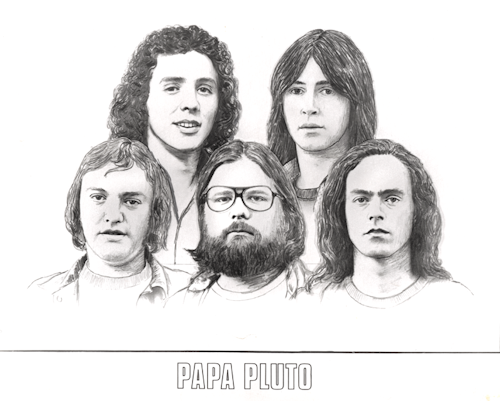 Papa
                                Pluto Final Lineup November 1976