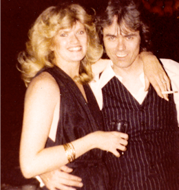 Vance with his
                                wife, Bev