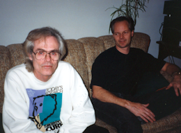 Vance with
                                Kris Walsh 1999